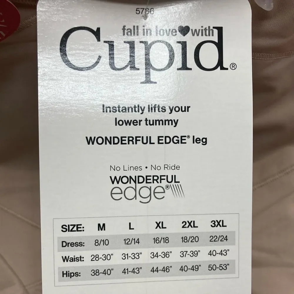 Cupid Extra Firm Control Tummy Tuck Shaper Short Shapewear Underwear Size XXL